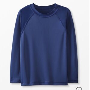 NWT Hanna Andersson navy long sleeve rash guard, 90/3T
